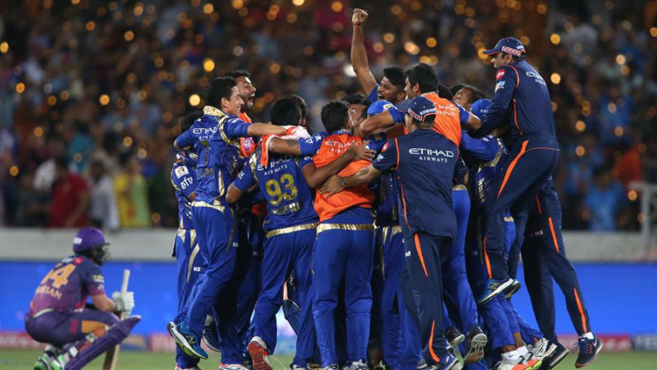 Mumbai Indians win record third IPL in a nail biting last ball win