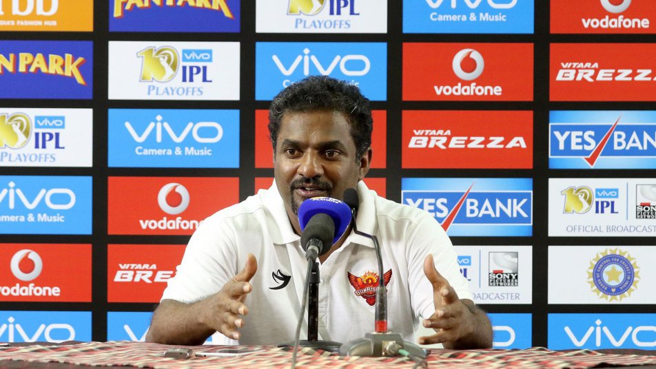 murali blames rain for sunrisers loss to kkr 10057 Murali blames rain for Sunrisers' loss to KKR