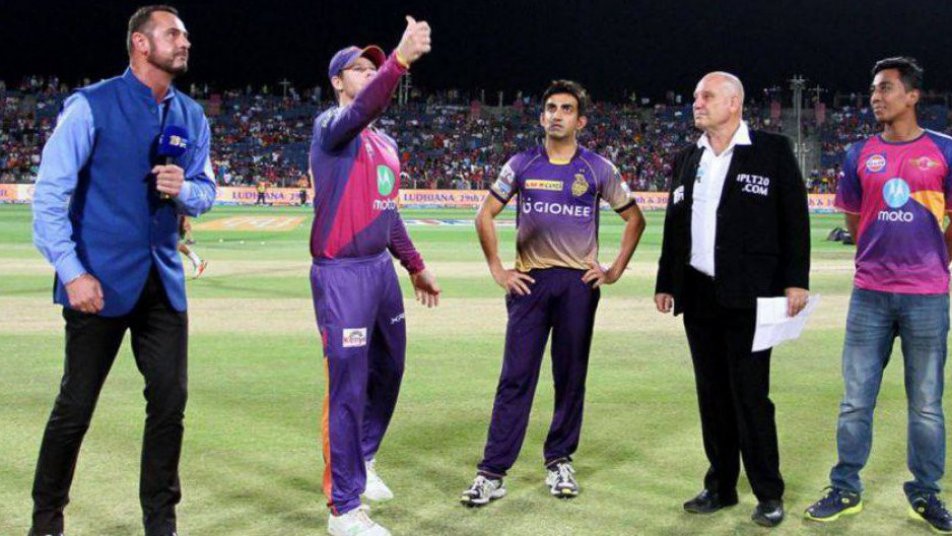 ipl 10 pune win toss invite kkr to bat 9767 IPL 10: Pune win toss, invite KKR to bat