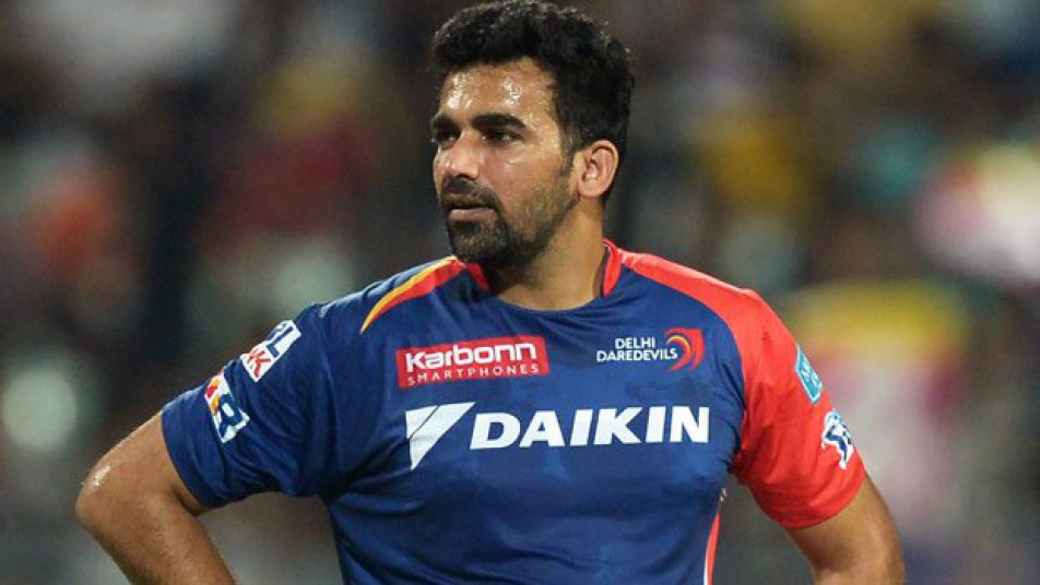 zaheer unlikely for tomorrow s match against lions 9769 Zaheer unlikely for match against Gujarat Lions