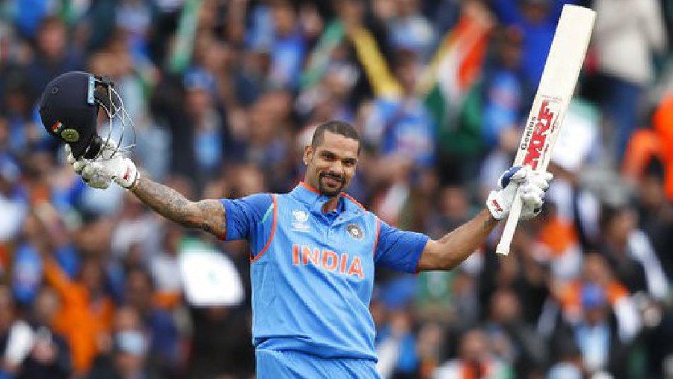 When Dhawan decided to have fun with Perera during India-Sri Lanka match