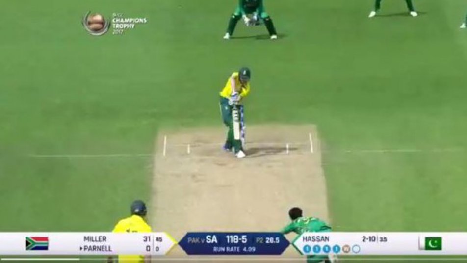 watch hasan s contender for ball of champions trophy 10403 WATCH: Hasan's contender for ball of Champions Trophy