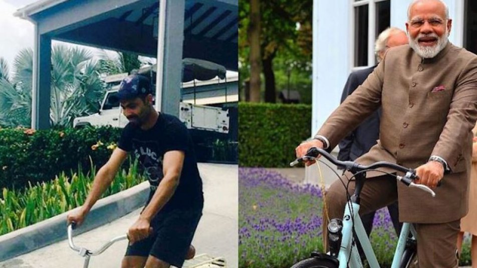 Jadeja thanks PM Modi for inspiring Indians to stay fit