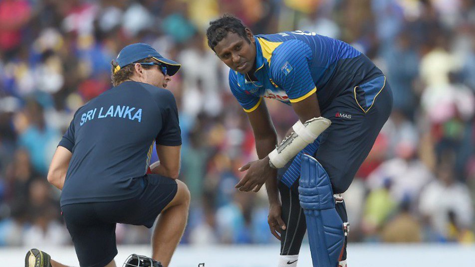 champions trophy 2017 sri lanka captain angelo mathews likely to miss first match against south africa 10264 Champions Trophy 2017: Sri Lanka captain Mathews likely to miss first match against South Africa