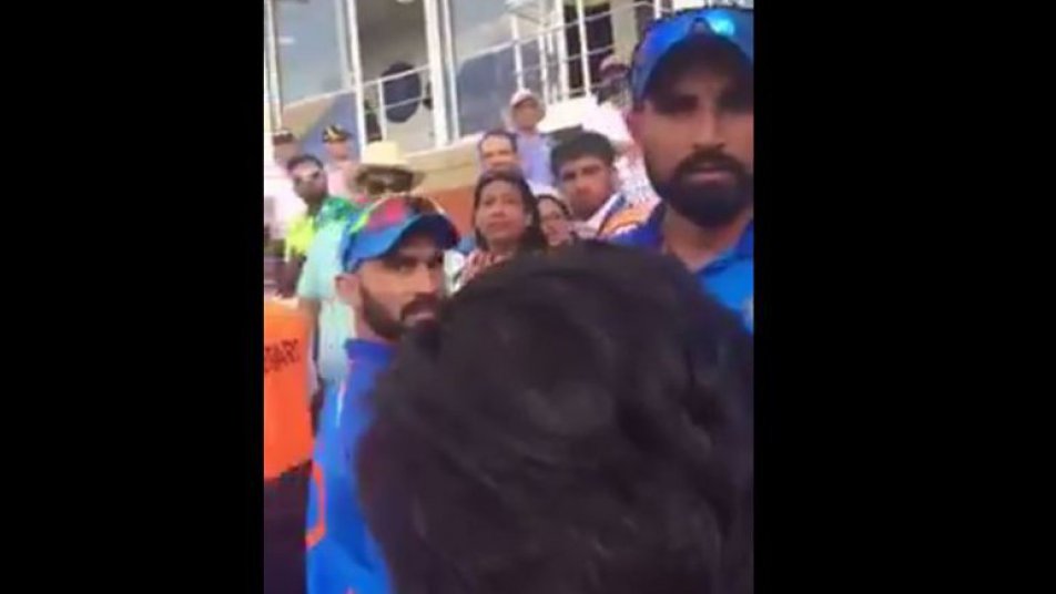 WATCH: Mohammed Shami confronts Pakistani fan who abused Indian players in the stadium