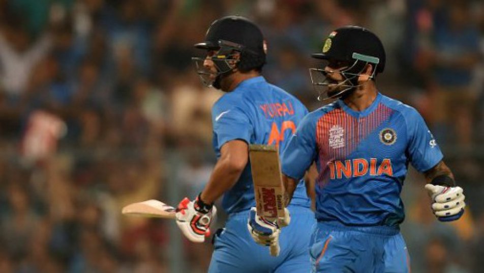 felt like a club batter in front of yuvraj kohli 10330 Felt like a club batter in front of Yuvraj: Kohli