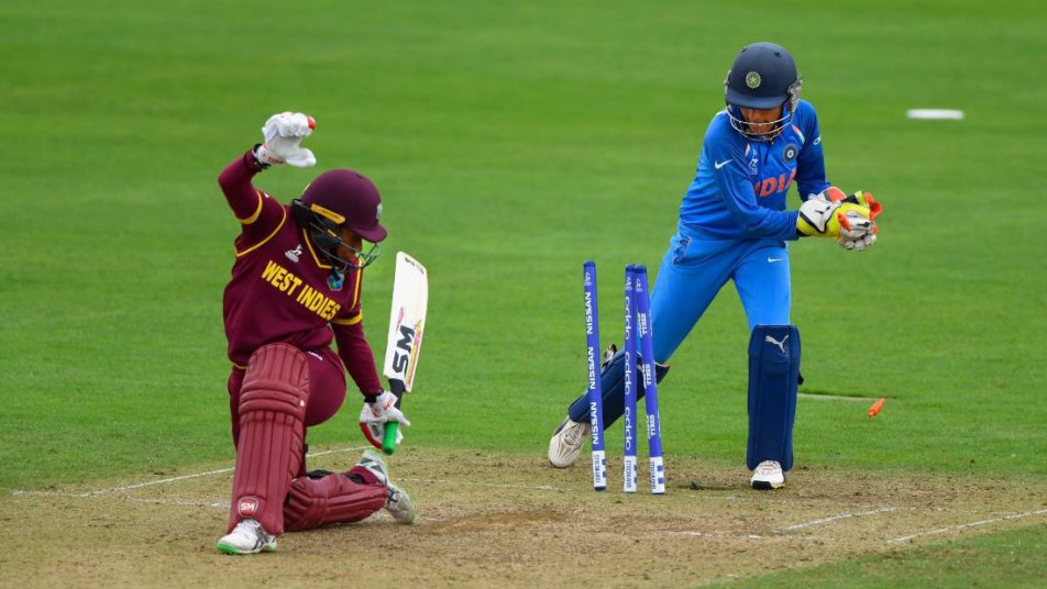 wwc spinners restrict caribbean eves to 183 8 in 50 overs 10775 WWC: Spinners restrict Caribbean eves to 183/8 in 50 overs