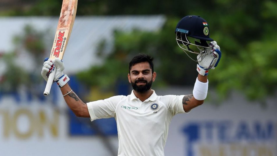 indvssl 1st test day 4 kohli enters record books as india set sl 550 run target 11340 INDvsSL 1st Test, Day 4: Kohli enters record books as India set SL 550-run target