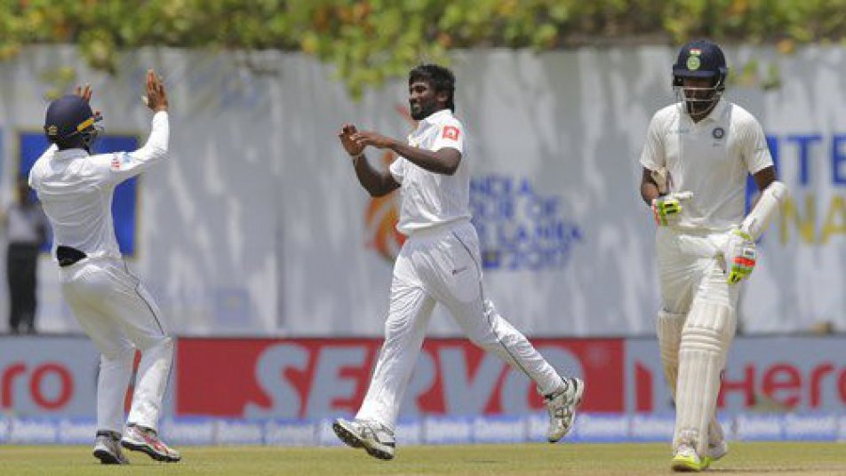 pradeep claims five as india reach 503 7 at lunch 11298 Pradeep claims five as India reach 503/7 at lunch