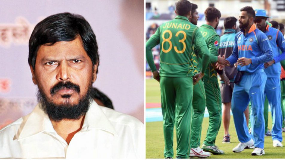 ramdas athawale demands inquiry into india s defeat in ct final 10806 Ramdas Athawale demands `inquiry' into India's defeat in CT final