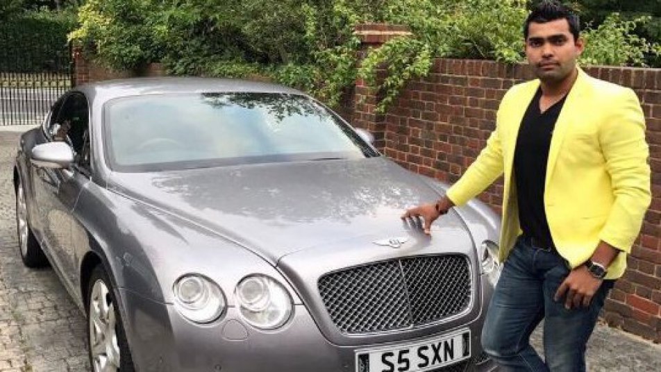 akmal trolled on twitter for posting photo with bentley 11085 Akmal trolled on twitter for posting photo with Bentley