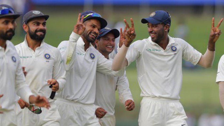 indvssl 3rd test day 2 pandya kuldeep bring india close to first ever overseas whitewash 11602 INDvsSL 3rd Test, Day 2: Pandya, Kuldeep bring India close to first ever overseas whitewash