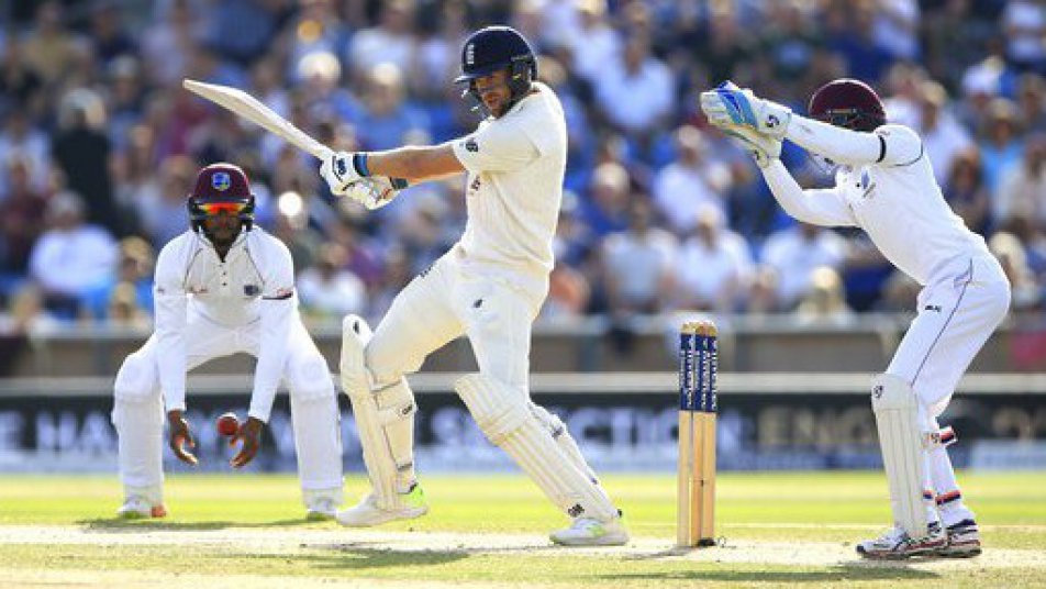 engvswi malan root take england off stifling holder 11820 ENGvsWI: Malan, Root take England off stifling 'Holder'