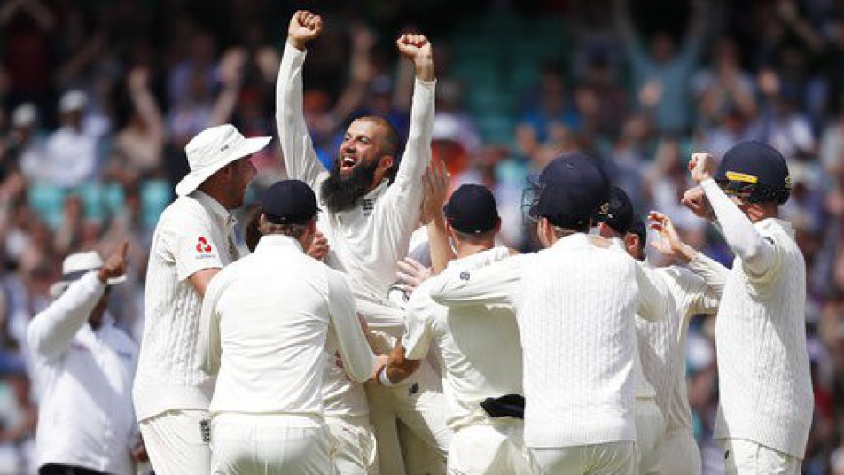 Ali takes historic hat-trick as England win third Test