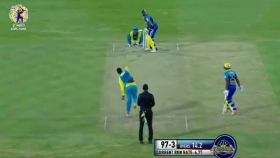 video kieron pollard goes absolutely bonkers in cpl 11559 VIDEO: Kieron Pollard goes absolutely bonkers in CPL!