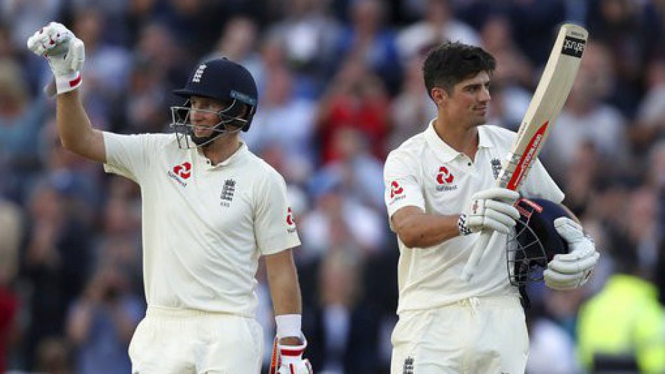 Cook, Root hit centuries in England’s first ever day-night Test