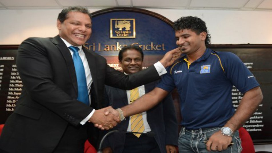 Speculations were ripe that a new selection committee will be formed as per the indications of Sports Minister Dayasiri Jayasekara but SLC decided against it. (Photo: AFP)