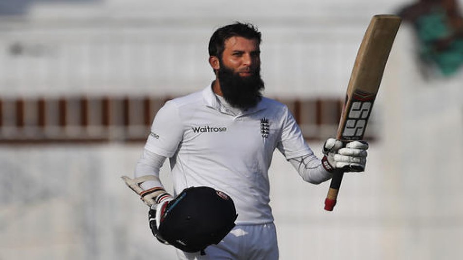In the batting chart, Ali has gained three places and is now just outside the top 20 at 21st place, while in the bowling table, he has broken into the top-20 in 19th position by rising nine places. (Photo: AP)