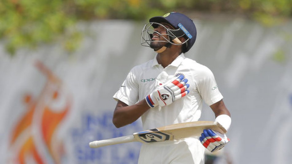 Pandya became only the fifth Indian debutant to score a Test half century batting at No. 8 or lower. (Photo: AP)