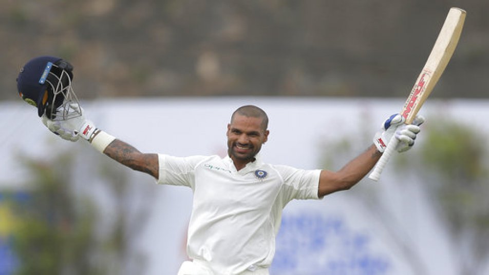Shikhar Dhawan was named Man of the Match for his brilliant 190 in the first innings.