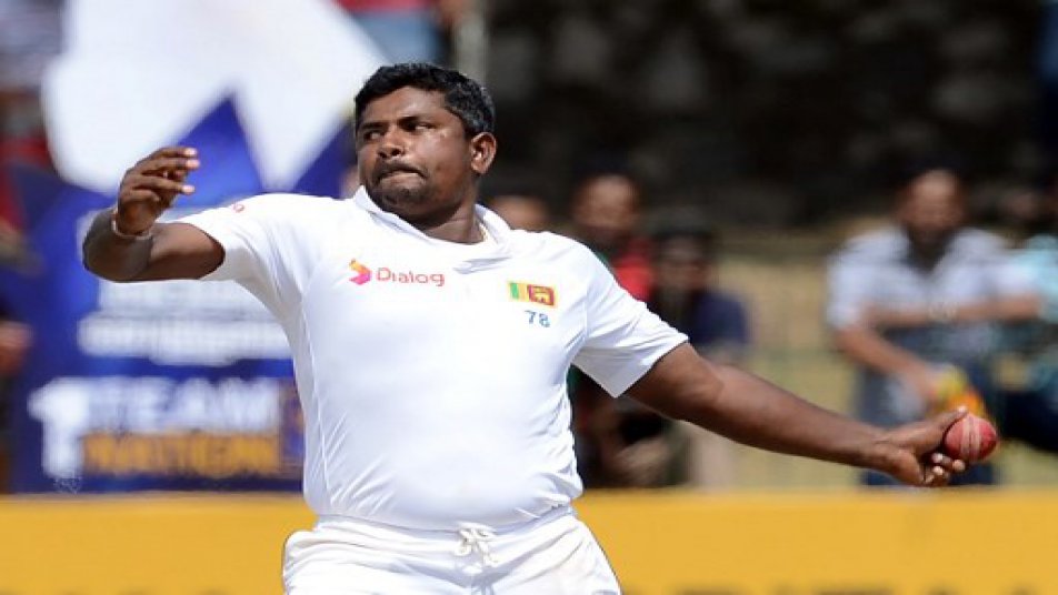 Rangana Herath, who led Sri Lanka in the absence of Chandimal, suffered injury to his finger during 304-run loss to India and he remains doubtful for the next encounter. (Photo: AFP)