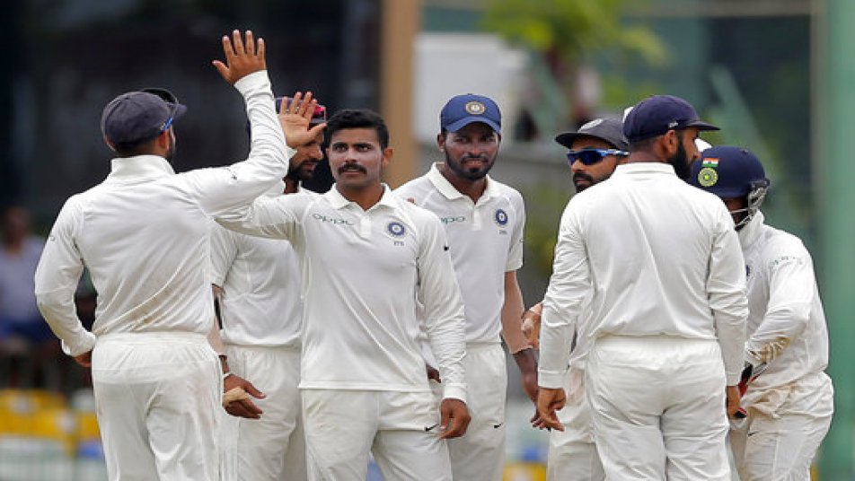 India have sealed the Test series against Sri Lanka after winning the second Test at the SSC in Colombo by an innings and 53 runs. The visitors had won the first Test at Galle by 304 runs. (Photo: AP)