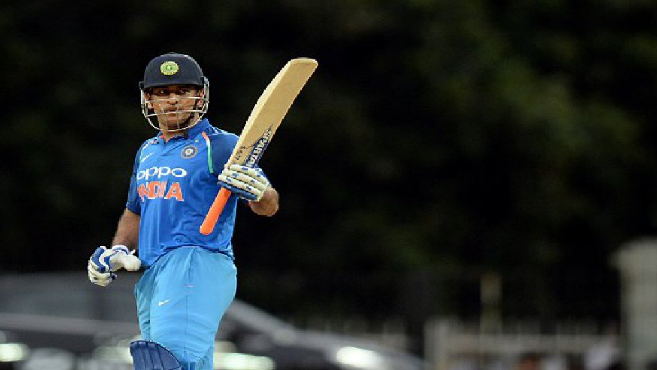 Former India captain Mahendra Singh Dhoni completed the coveted landmark of 100 international half-centuries across all three formats with an innings of 79 against Australia in the first ODI. (Photo: AFP)