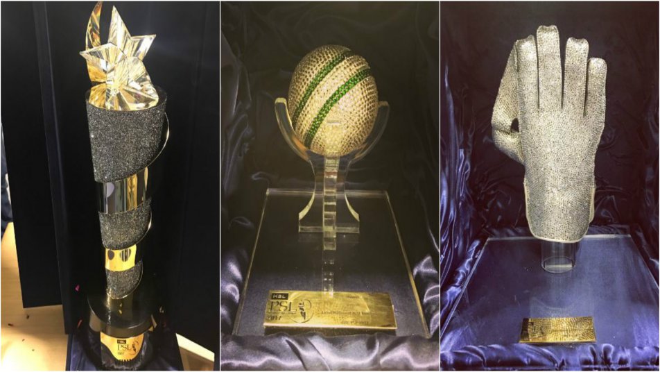 Pakistan Super League 2017 trophy unveiled