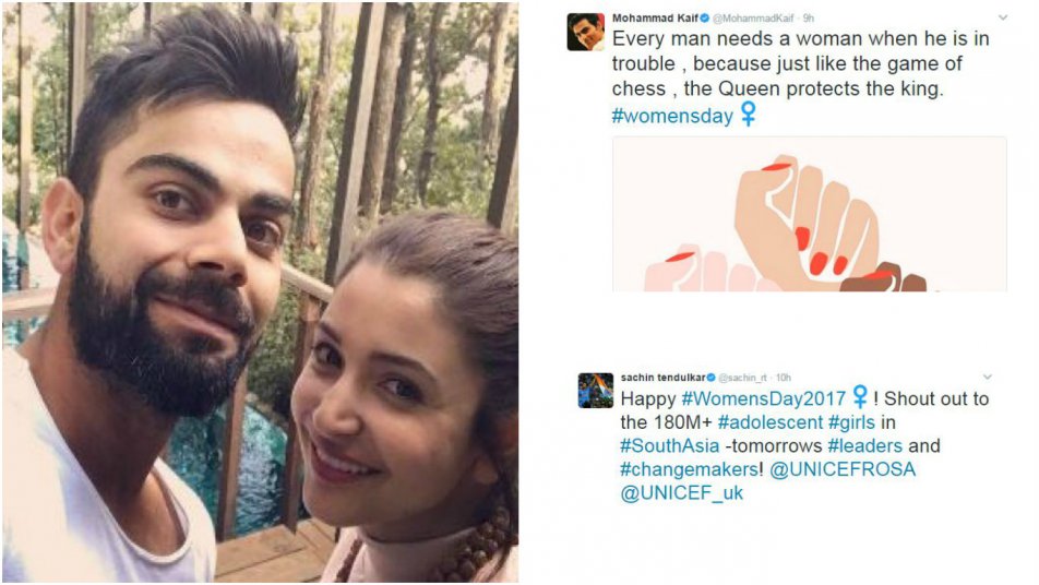 Sachin, Kohli, Yuvraj and other major cricket stars wish Happy Women’s Day!