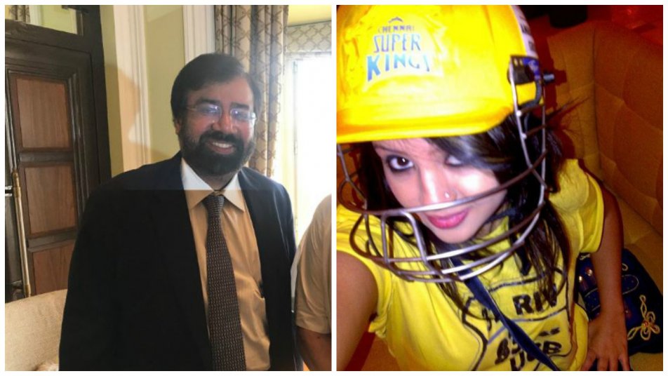 Sakshi bats for husband Dhoni, protests against RPS owner's comments in unique way