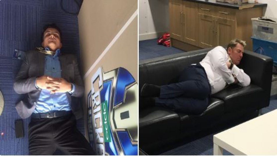 Sehwag catches Ganguly and Warne napping during India-Pakistan match