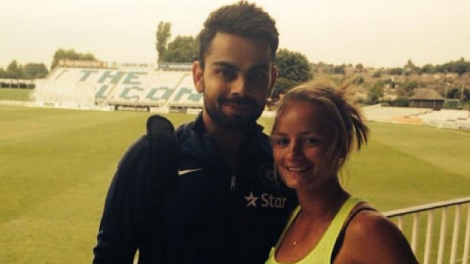 Danielle Wyatt reveals Virat's 'special' gift on Twitter, gets brutally trolled