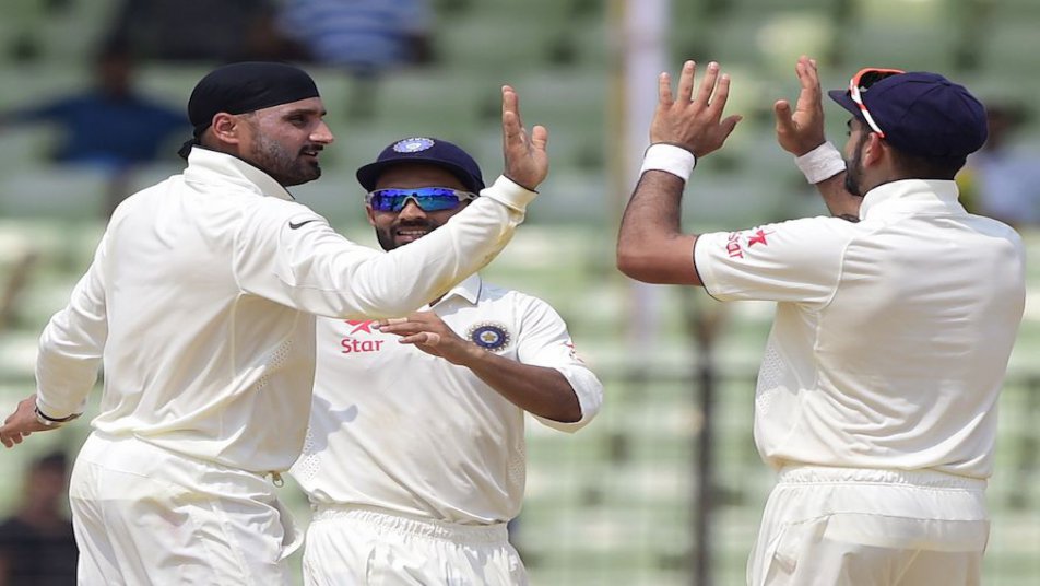 While, Harbhajan Singh is on 2nd position with 25. (Source: AFP PHOTO)