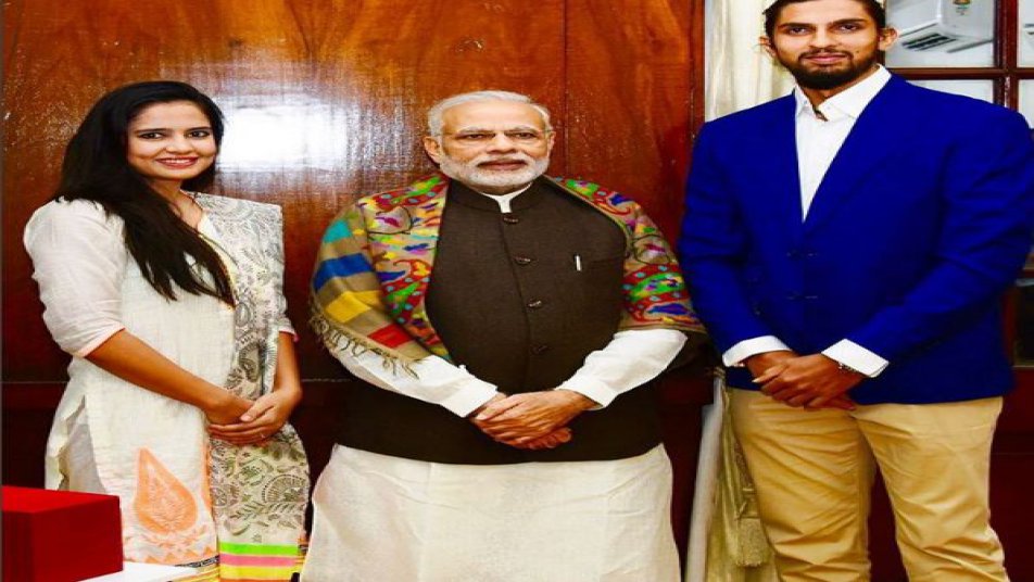 The couple called-on Indian Prime Minister Narendra Modi to extend the invitation of their marriage last week but the Prime Minister skipped the event due to busy schedule. (Source: Instagram)