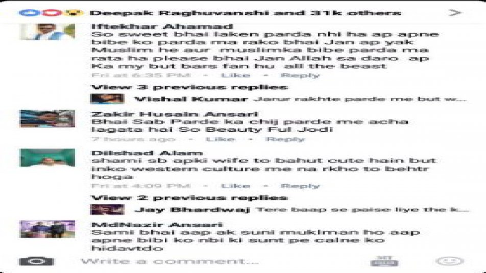 Shami shows brave face, posts another photo with wife to wish happy New Year