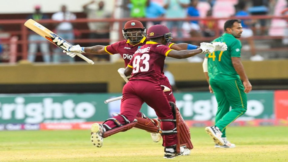 Record setting West Indies beat Pakistan in 1st ODI