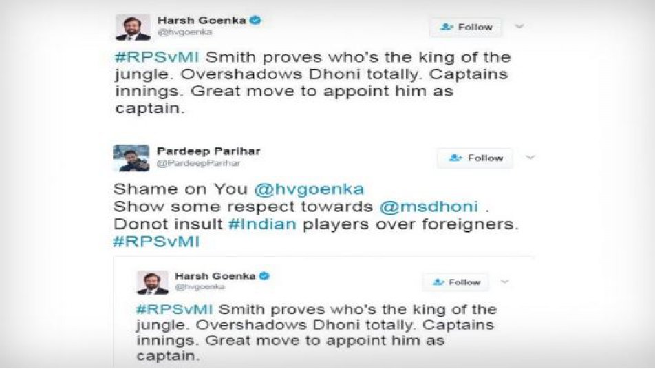 Sakshi bats for husband Dhoni, protests against RPS owner's comments in unique way