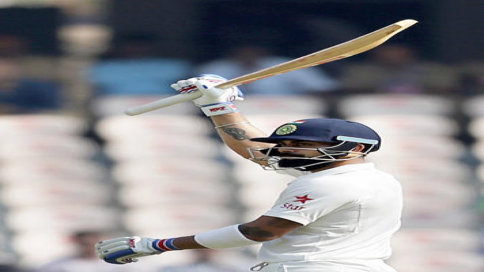 Cheteshwar Pujara is followed by Indian skipper Virat Kohli, who scored three double centuries in a calendar, stands on fifth postion.