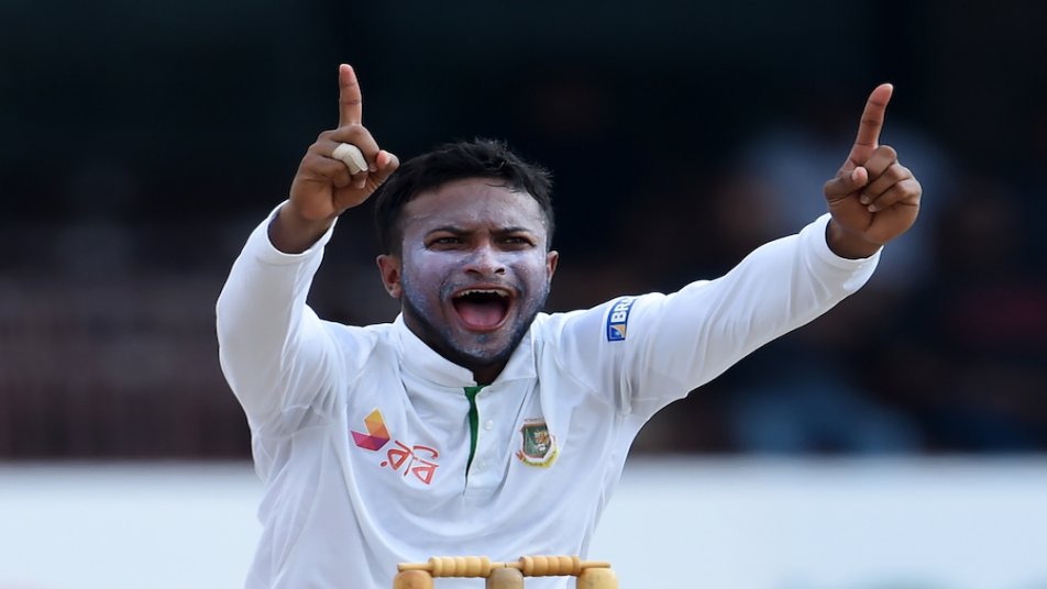 Bangladesh all-rounder Shakib-Al-Hasan has retained his top spot in top all rounders list