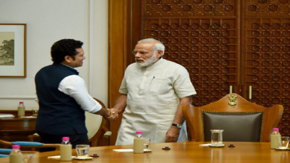 Tendulkar meets PM to discuss upcoming biopic