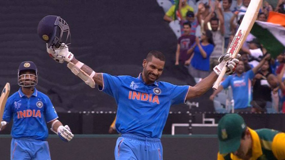 Dhawan's record-breaking date with ICC Champions Trophy