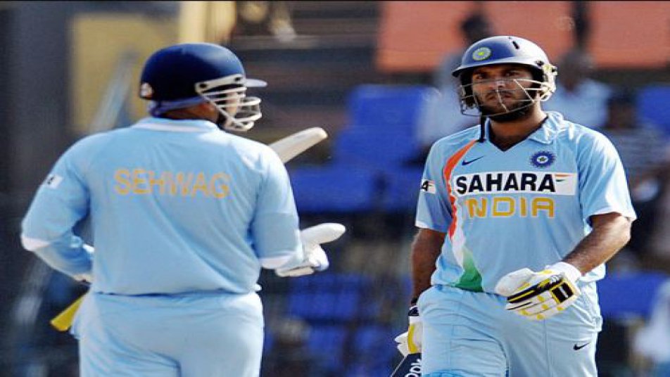 Virender Sehwag won millions of hearts with this tweet on Yuvraj Singh