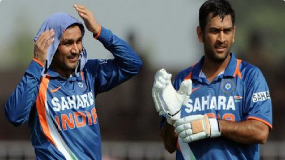 Sehwag reveals why he delayed his tribute to Dhoni