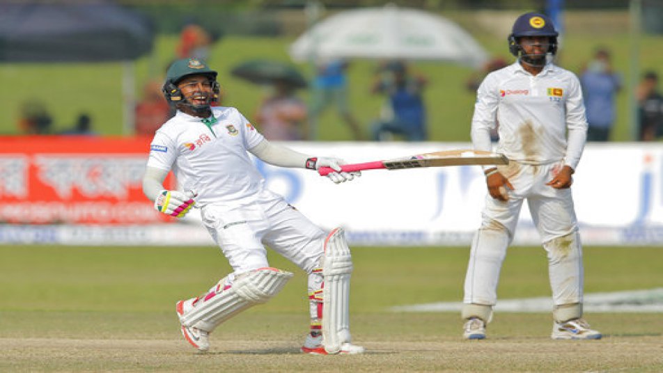 Bangladesh now becomes the fourth Test playing nation to have won their 100th match. (Photo: AP)