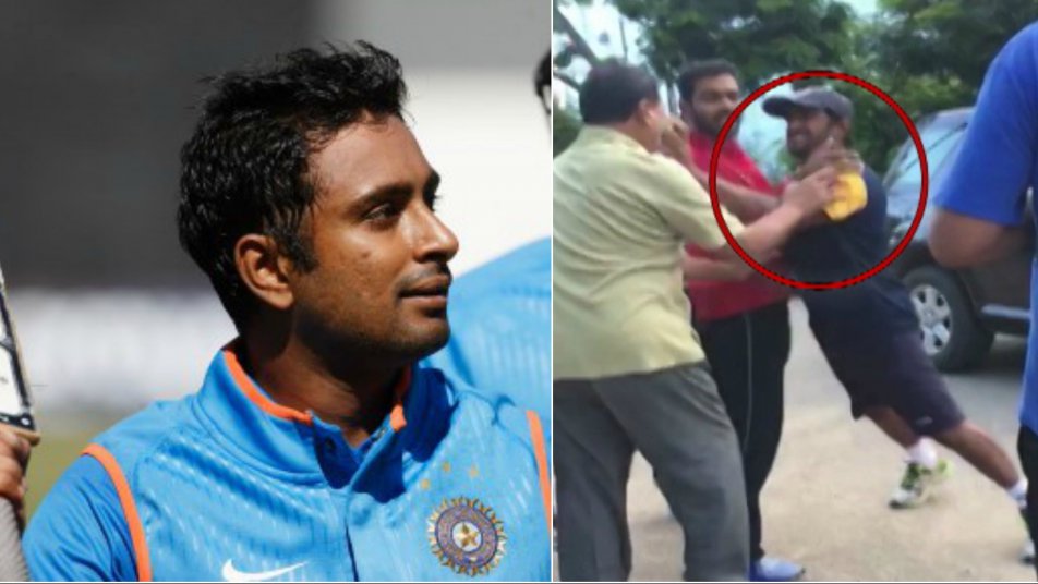 caught on camera ambati rayudu involved in a fist fight with senior citizen 11868 Caught on camera: Ambati Rayudu involved in a fist fight with senior citizen