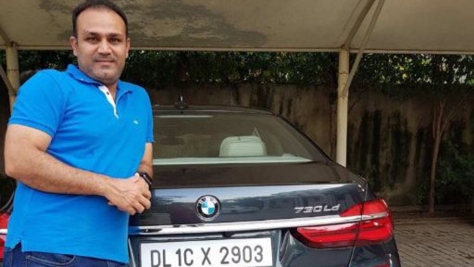 Sehwag thanks Sachin for gifting brand new BMW