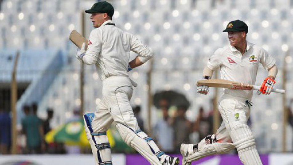 BANvsAUS: Warner-Handscomb script Aussie comeback