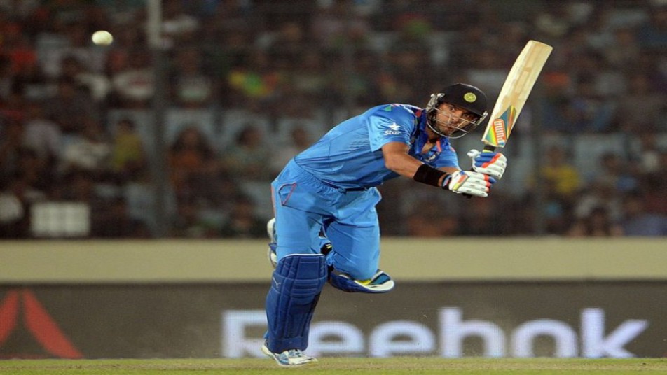 India's all-rounder Yuvraj Singh.