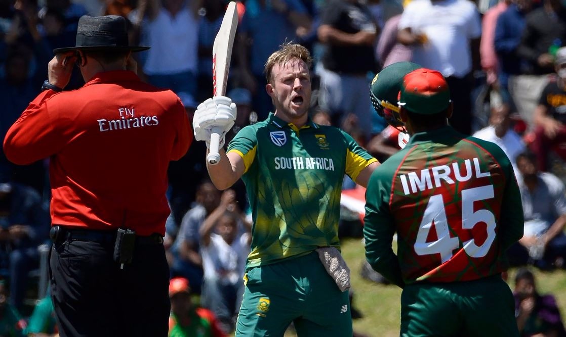 What’s more, Kohli was playing 200th ODI. Before him, only AB de Villiers had struck a century in his 200th ODI appearance.  (Photo: AFP)