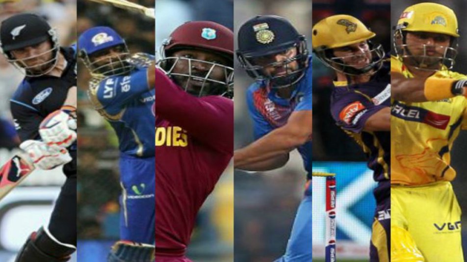 Top 10 Batsmen With Most Sixes In T20 Cricket